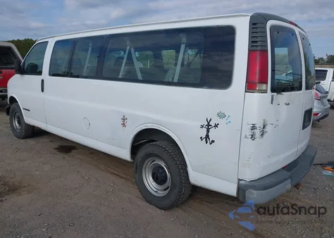 2000 GMC Savana Standard from USA, damaged, VIN 1GJHG39R4Y1207572